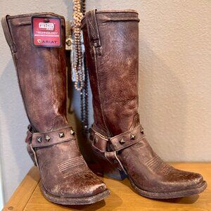 Ariat Rowan Leather Harness Boots – New with Tags, Never Worn!